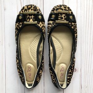 ✨BRAND NEW✨ Me Too Leopard Print Ballet Flat Shoes